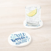 Onderzetter zandsteen Drink (Zijkant)