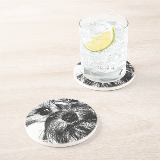 Onderzetter zandsteen Drink (Zijkant)