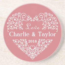 Onderzetter zandsteen siersteen van de aangepaste 