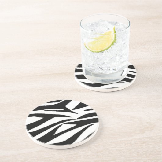 Onderzetter Zebra Print (Zijkant)