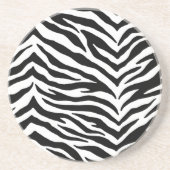 Onderzetter Zebra Print Drink (Voorkant)