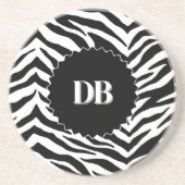Onderzetter Zebra Print Drink (Voorkant)