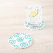 Onderzetter Zebra Print Polka Dots (Zijkant)