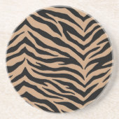 Onderzetter Zebra Print Stone (Voorkant)