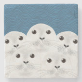 Onderzetter zegelsteen (Voorkant)