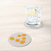 Onderzetter Zinnia bouquet-design (Insitu)