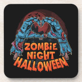 Onderzetter Zombie | Onderzetter Drink van Hallowe (Voorkant)