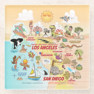 Onderzetter Zuid-Californië