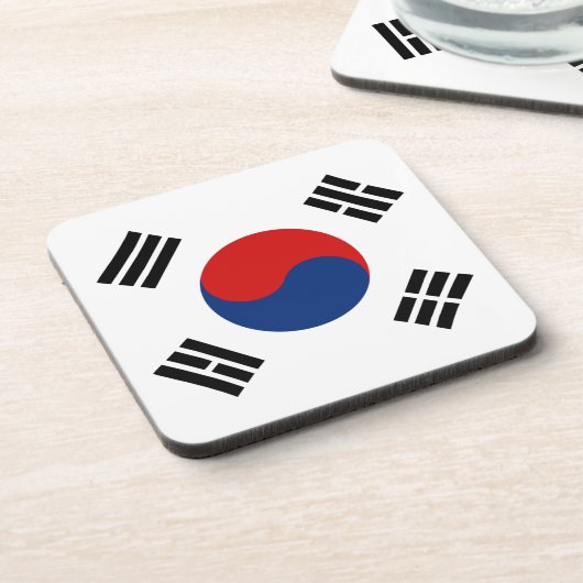 Onderzetter Zuid-Korea (Linkerzijde)