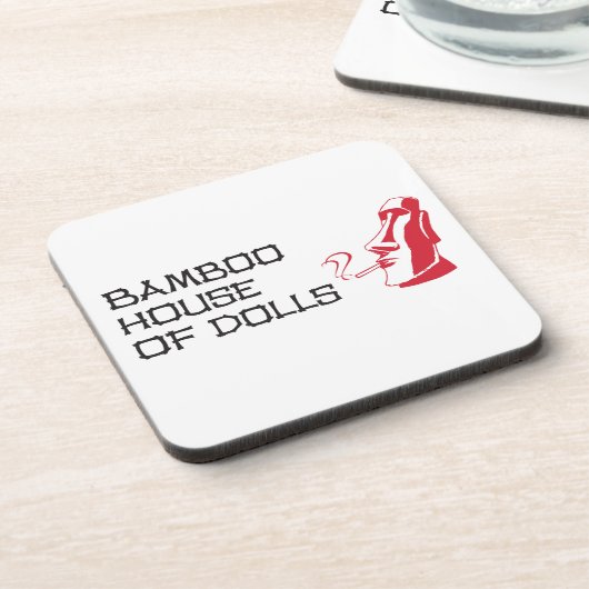 Onderzetters (6) - Bamboe House of Dolls (Linkerzijde)