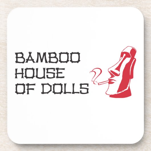 Onderzetters (6) - Bamboe House of Dolls (Voorkant)