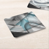 Onderzetters Abstracte Trend Interieur Decor Blauw (Schuin)