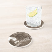 Onderzetters  aluminium camper Boondocking Lake (Zijkant)