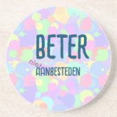 Onderzetters Beter niet aanbesteden (Voorkant)