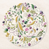 Onderzetters - bord - Toscaanse cirkel (Voorkant)