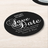 Onderzetters Datum opslaan (Gebogen)