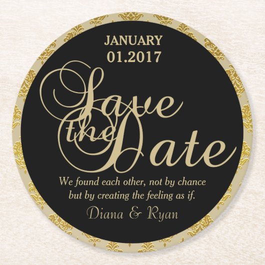 Onderzetters Datum opslaan (Voorkant)