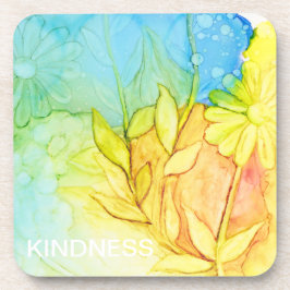 Onderzetters "Flowers Ink 3"