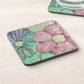 Onderzetters "Flowers Ink 4" (Linkerzijde)
