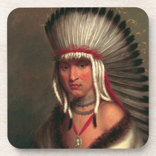 Onderzetters "Generous Chief" van koning (Voorkant)