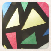 Onderzetters Glas in lood Patroon (Voorkant)