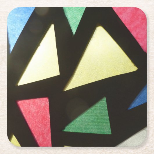 Onderzetters Glas in lood Patroon (Voorkant)