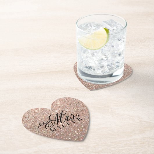 Onderzetters - Glitter Heart Fab future Mrs Roos G (Insitu)