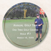 Onderzetters Golf Trip Photo Keepomwille (Voorkant)