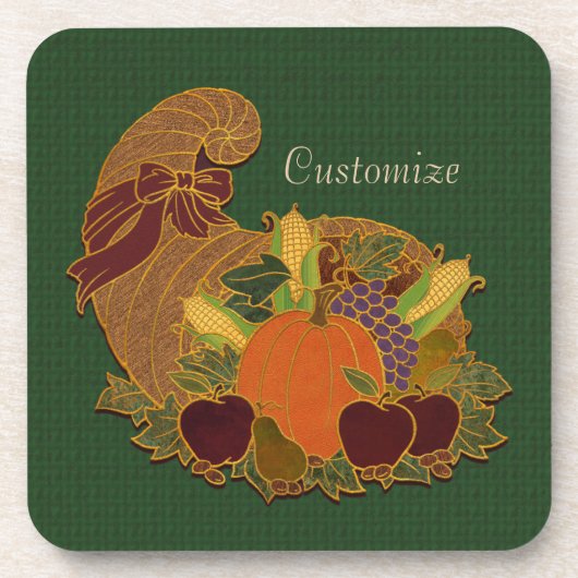 Onderzetters in de herfst van Cornucopia (Voorkant)