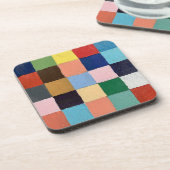 Onderzetters in het Funky Squares Design (Linkerzijde)