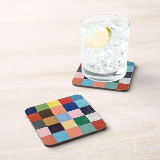 Onderzetters in het Funky Squares Design (Rechterzijde)