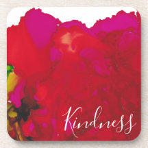 Onderzetters "Magenta Flowers"