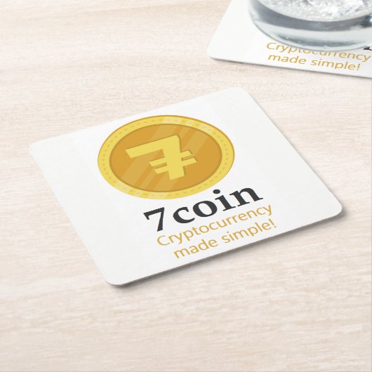 onderzetters met 7 munten (Schuin)