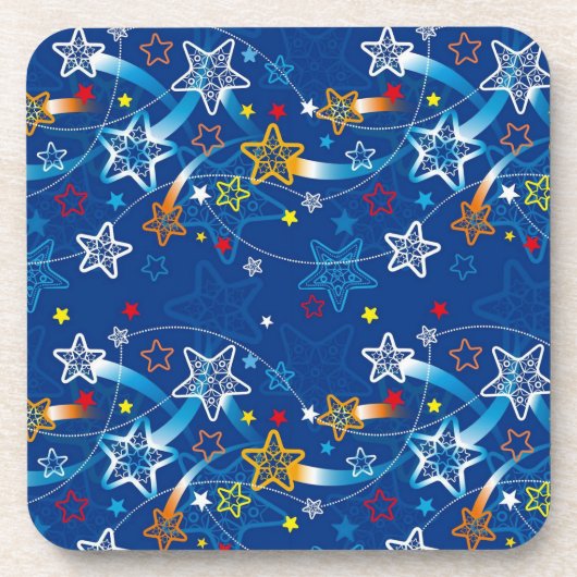 Onderzetters met blauwe afzuigstaar (Voorkant)