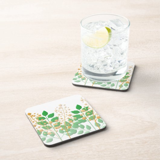 Onderzetters met bloemen en bladeren (Rechterzijde)