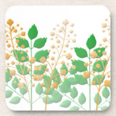 Onderzetters met bloemen en bladeren (Voorkant)