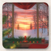 Onderzetters met de kerstkerkbakkersovernachting b (Voorkant)