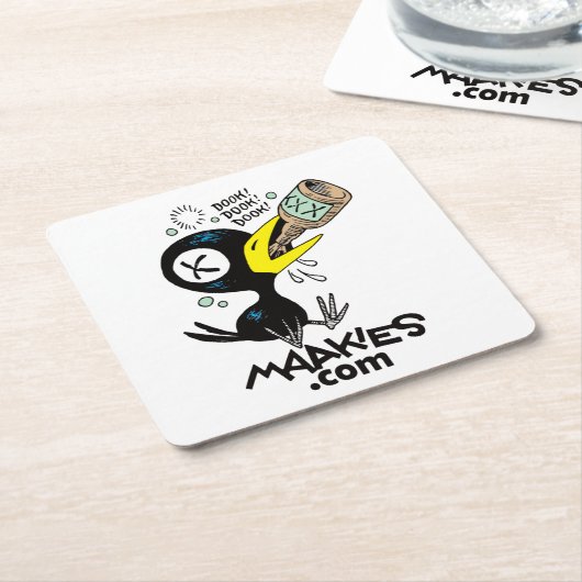 Onderzetters met drinkekruid (Schuin)