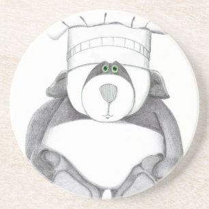 Onderzetters met het Afbeelding van het Beer Panda