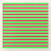 Onderzetters met kerstband (Voorkant)