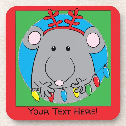 Onderzetters met kerstmis (Voorkant)