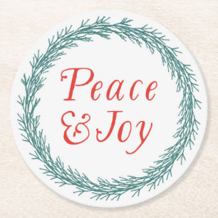  Onderzetters met vredes- en feeststijl