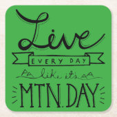 Onderzetters op de Berg Dag (Voorkant)