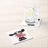 Onderzetters op de Nosey Friesian Koe ' HURLEY BUR (Insitu)