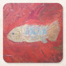 Onderzetters op maat, "Fossiele vis"