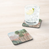 Onderzetters "Palm Springs Waterverf Sketch" (Rechterzijde)