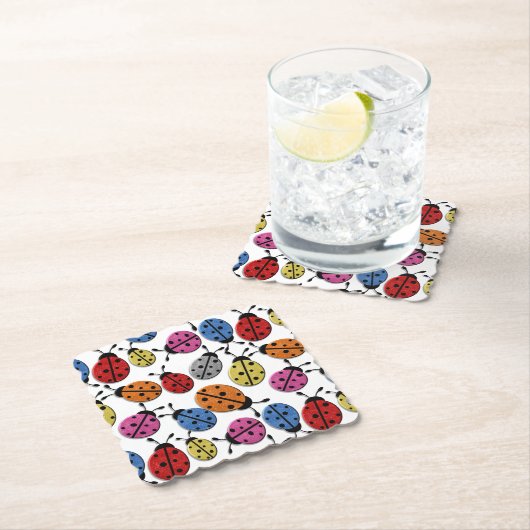 Onderzetters - Paperboard - Glitter Bugs (Insitu)