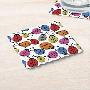 Onderzetters - Paperboard - Glitter Bugs