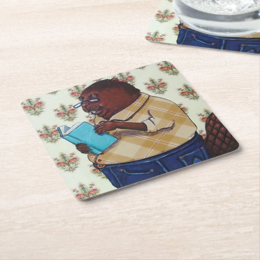Onderzetters Reader Beaver (Schuin)