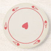 Onderzetters rondom speelkaarten (Voorkant)